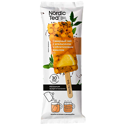 “NORDIC TEA” drink concentrate frozen orange with sea buckthorn cake